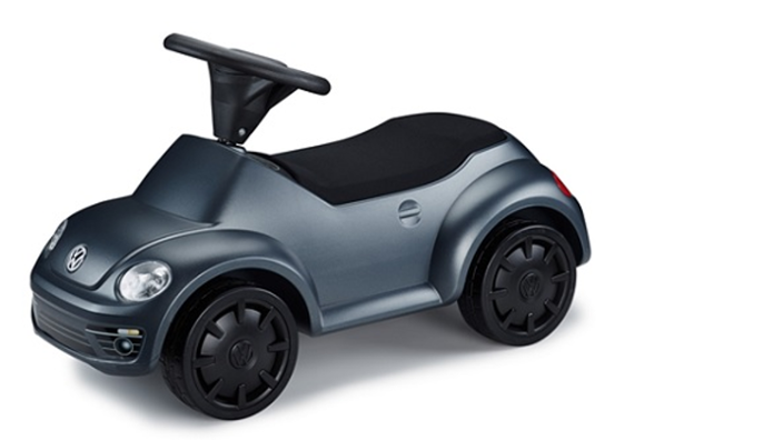Volkswagen Junior Beetle Rutschauto, grau