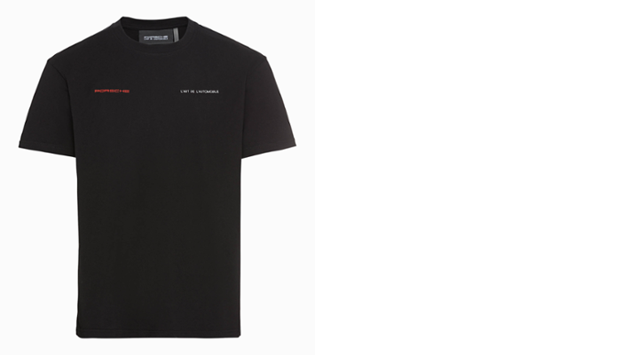 Porsche Unisex T-Shirt 968 L'Art, Gr. XS, schwarz