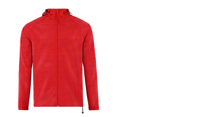 Audi Sport Rainjacket, Unisex, rot, Gr. L