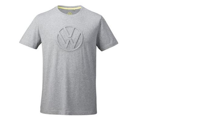 VW Herren T-Shirt, grau, Gr. 3XL