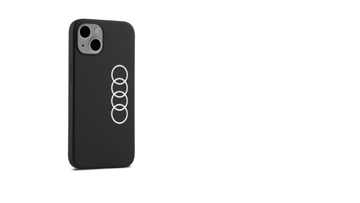Audi Smartphonecase iPhone13, schwarz