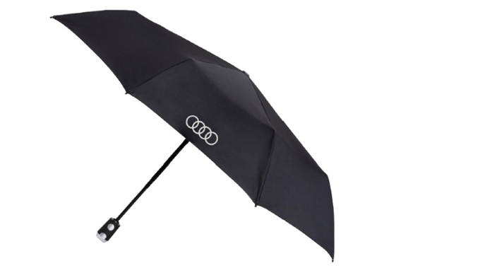 Skládací deštník Audi, černý