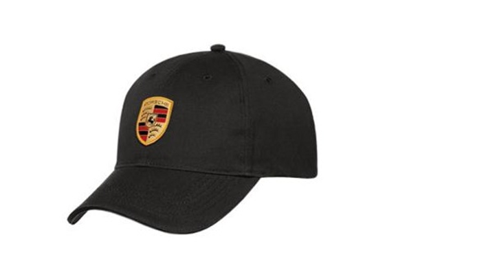 Original Porsche Wappen Logo Baseball-Cap Mütze Kappe Basecap Crest-Cap weiß 