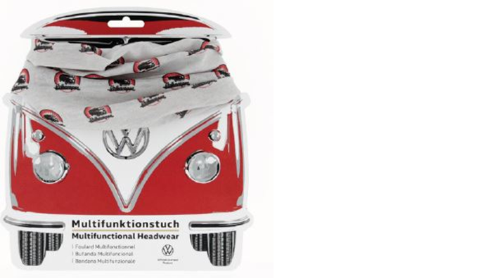 VW Multifunktionstuch, Bulli, weiß