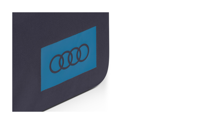 Audi Messengertasche 2 in 1, grau