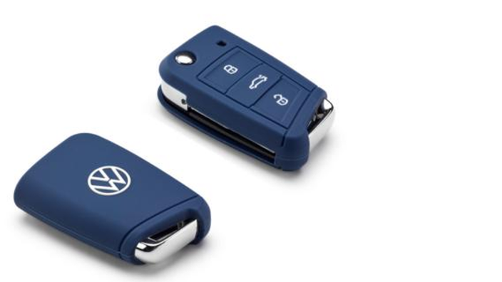 Volkswagen Schlüsselcover, dunkelblau