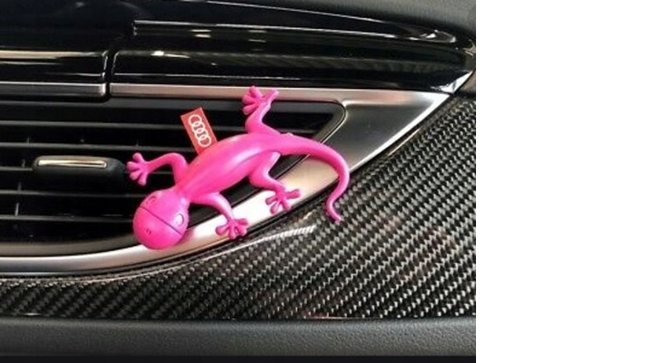 Audi Duftgecko, pink, blumig-süß