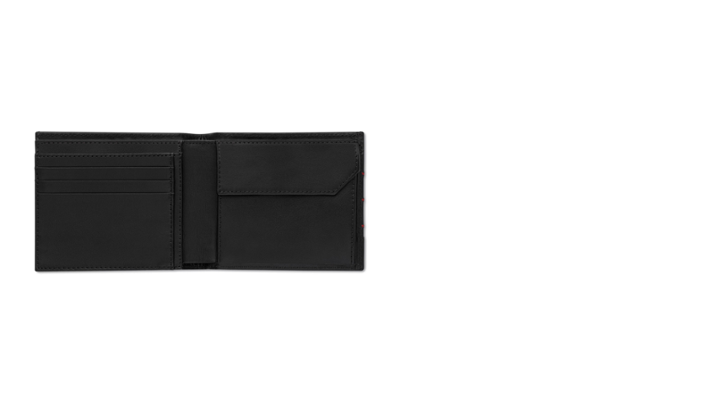 Pánská kožená peněženka Audi Sport, černá