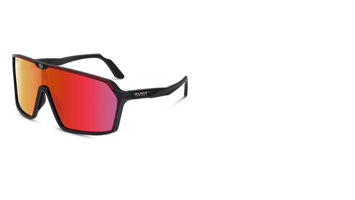 Audi Sport Sonnenbrille verspiegelt, schwarz/rot