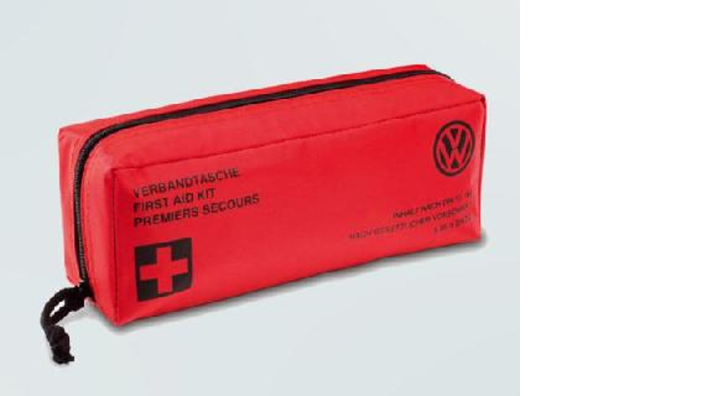 VW Verbandtasche DIN13164, rot