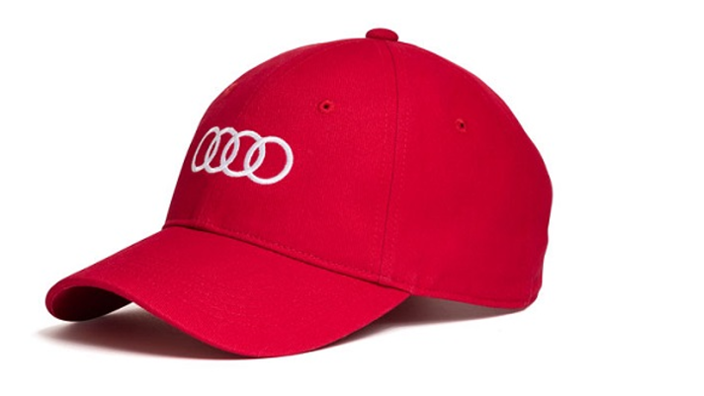 Audi Cap, rot