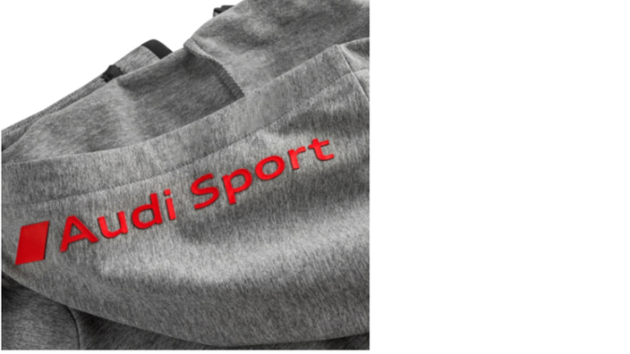 Audi Sport Damen Midlayerjacke, Grau