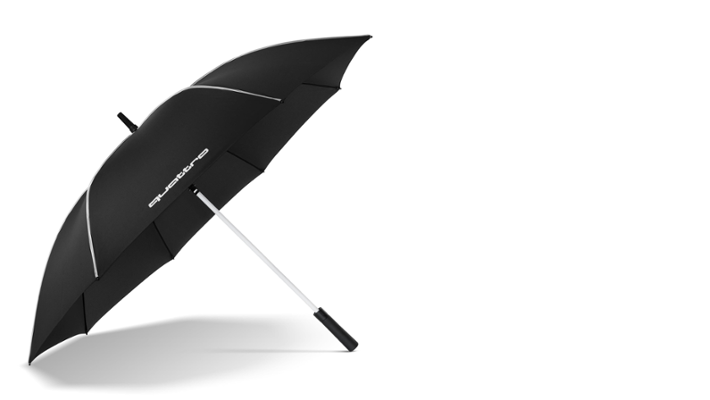 Deštník quattro, černý