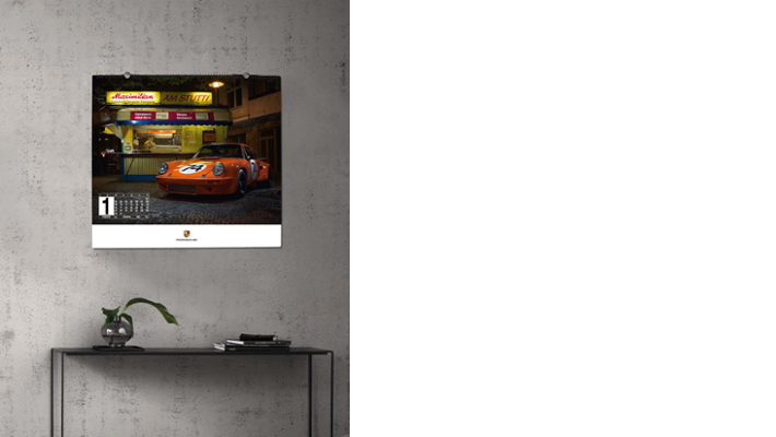 Porsche Kalender 2023 "Daily Thrill since 1963"