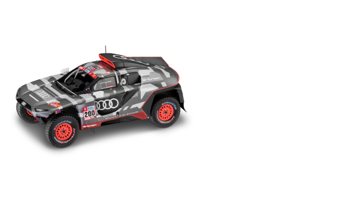 Audi RS Q e-tron, Peterhansel a Boulanger, 1:43