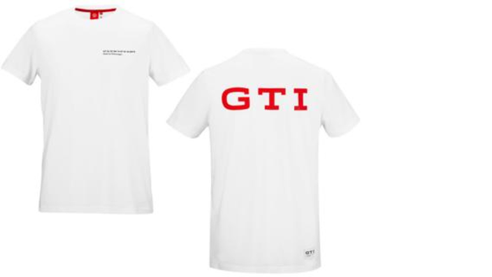 Volkswagen GTI Herren T-Shirt, weiß, Gr. S