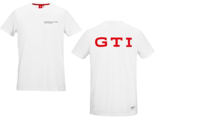 Volkswagen GTI Herren T-Shirt, weiß, Gr. 3XL