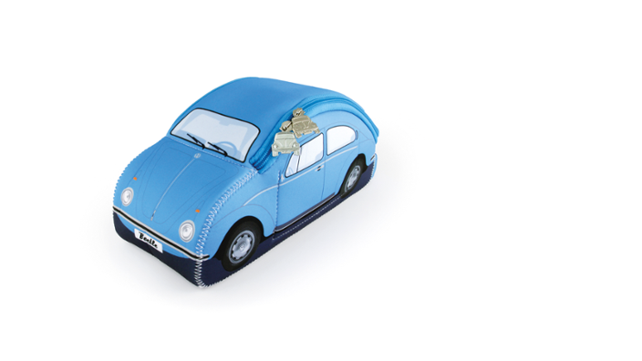 Volkswagen Käfer Universaltasche Neopren, hellblau
