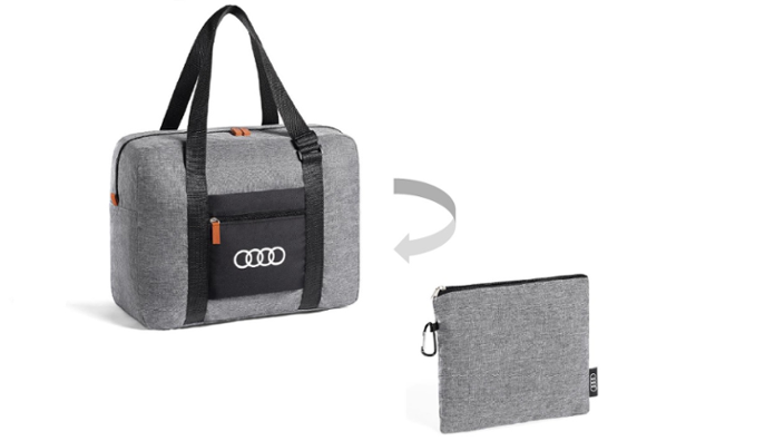 Skládací taška Audi, světle šedá