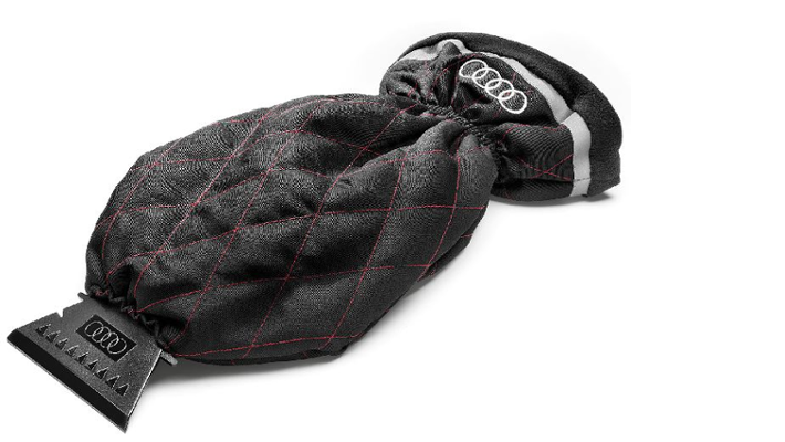 Audi Eiskratzer mit Handschuh