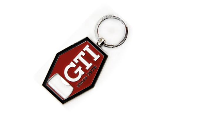 Volkswagen GTI Schlüsselanhänger mit Flaschenöffner rot