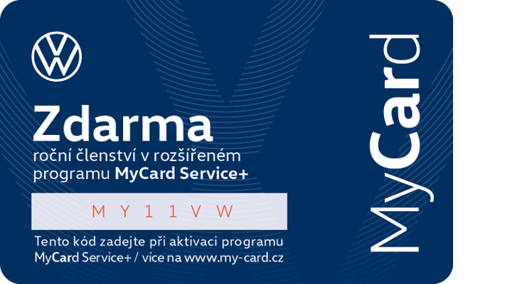 MyCard Volkswagen – karta plná výhod