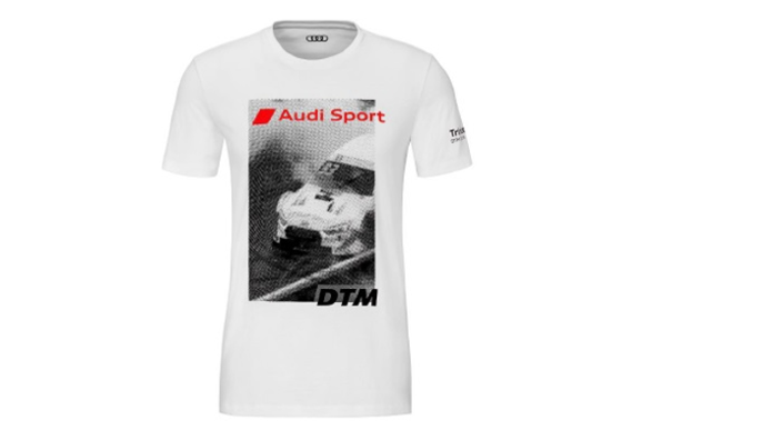 Pánské tričko Audi Sport DTM, bílé
