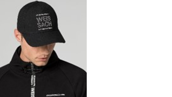 Porsche Essential Collection Baseball Cap Weissach in Schwarz