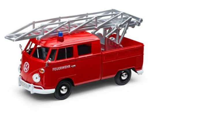 VW T1 Modellauto, Feuerwehr, 1:24