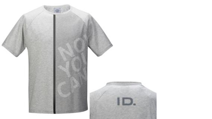 Volkswagen Herren T-Shirt, Gr. S, grau, ID Kollektion