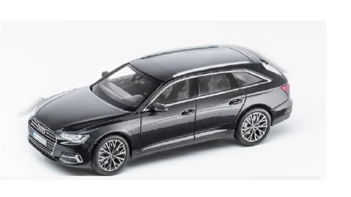 Audi A6 Avant, šedo-černý metalický odstín Vesuv, 1:43