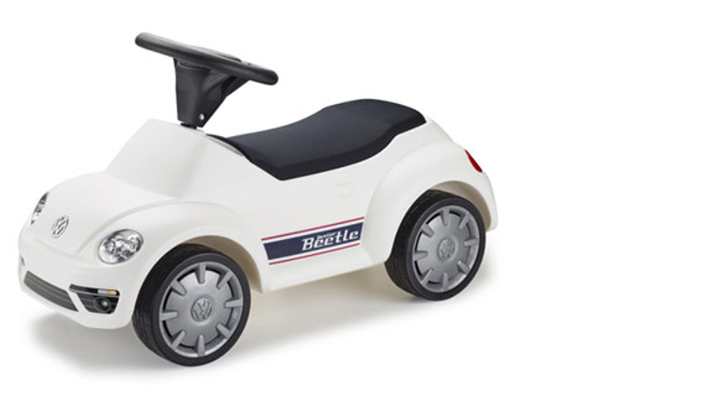 Volkswagen Junior Beetle Rutschauto, weiß