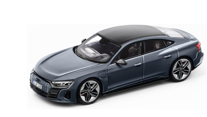 Audi e-tron GT, šedý odstín Kemora, 1:43