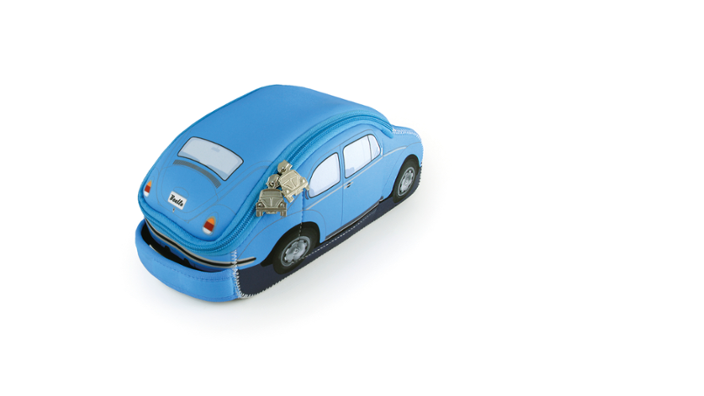 Volkswagen Käfer Universaltasche Neopren, hellblau