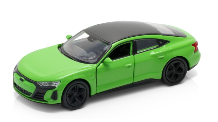 Audi e-tron GT se setrvačníkem, zelený odstín Kyalami, 1:38
