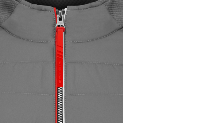 Audi Sport Hybridjacke, Damen, grau, Gr. XS
