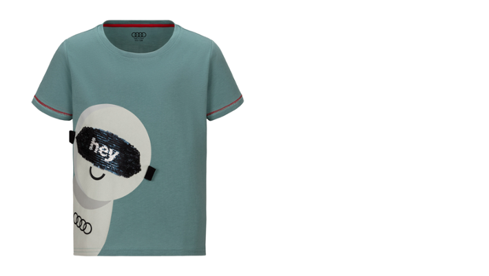 Audi Shirt ADUI, Kinder, petrol, Gr. 110/116
