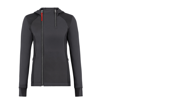 Audi Sport Midlayerjacke, Damen, grau, Gr. XS