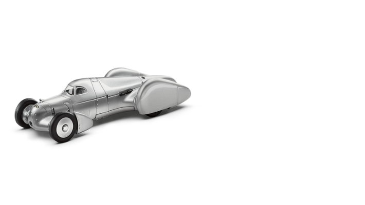 heritage Auto Union Typ B Lucca, silber, 1:43
